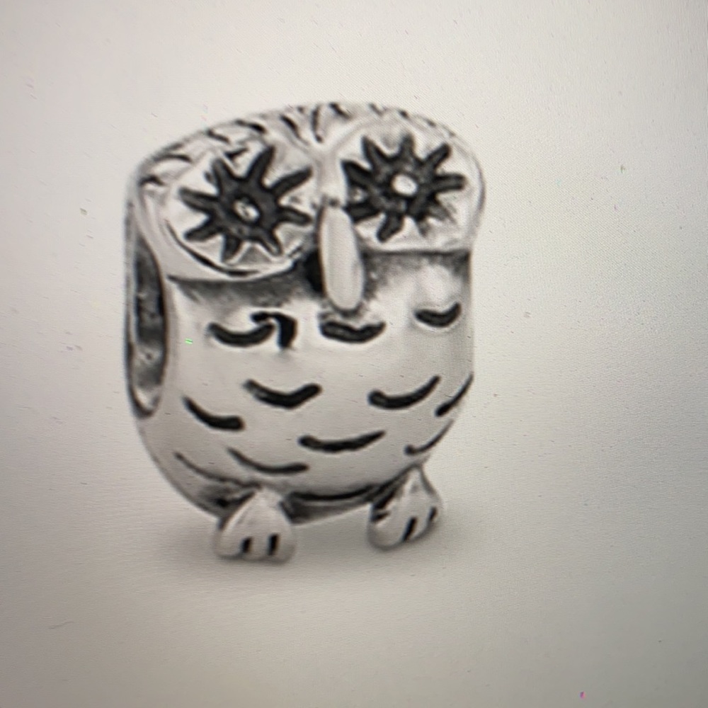Pandora charm - Owl (early version/retired)
